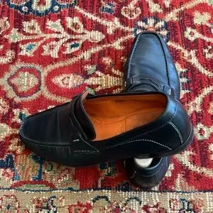 Santoni | Shoes | Santoni I Italian Leather Loafer Moccasin  display picture 2